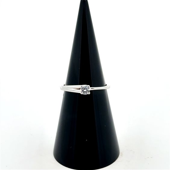 Ring Cianfrone Gioielli Woman Solitario in Gold Diamante 0.19 Ct ANOR-104-198 - ANOR-104-198